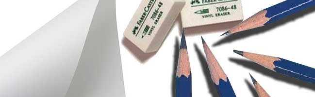 Drawing Materials for candidates those who are waiting for NATA exam date