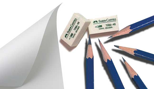 Drawing Materials for candidates those who are waiting for NATA exam date